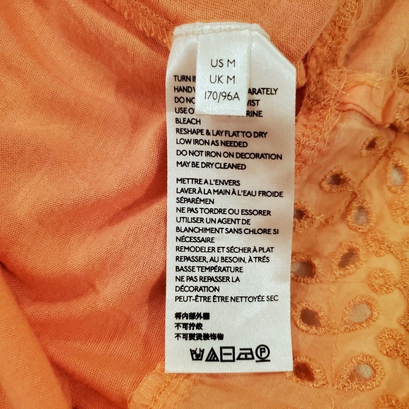 Free People Sea of Love Bell Sleeve Tunic Sz M NWT - Picture 8 of 11